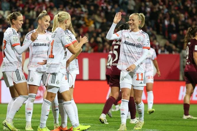 Bayern-Frauen fertigen Nürnberg ab