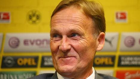 Hans-Joachim Watzke lobt Christian Heidel in den höchsten Tönen