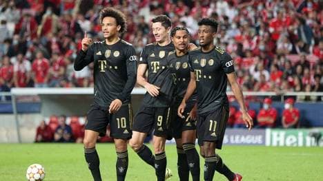 Leroy Sané, Robert Lewandowski, Serge Gnabry und Kingsley Coman bilden das Herzstück der Bayern-Offensive