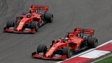 Formel 1: Ferrari-Star Sebastian Vettel versteht Aufregung um Teamorder nicht, Sebastian Vettel bildet mit Charles Leclerc das Fahrer-Duo bei Ferrari