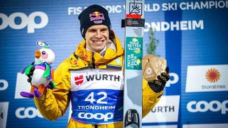 Andreas Wellinger holte Silber