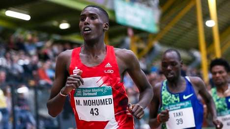Mohamed Mohumed läuft für die LG Olympia Dortmund