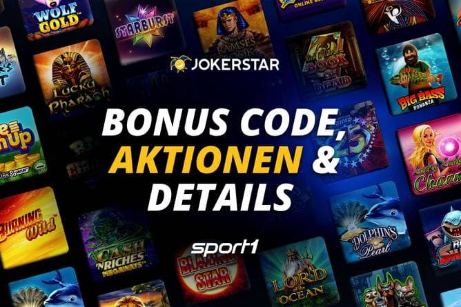 Jokerstar Bonus Code März 2026: 10 € einzahlen, mit 50 € & 100 Spins spielen