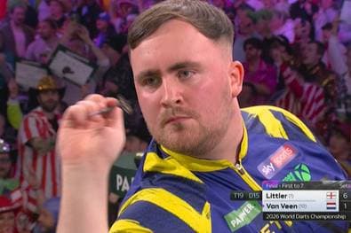 Mit einem Mega-Finish vollendet Littler seine Show