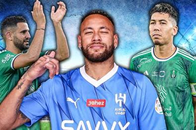 Neymar und Co: Diese Stars sind nach Saudi-Arabien gewechselt