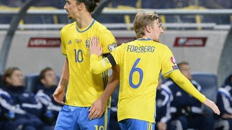 Forsberg und Ibrahimovic sollen Schweden zur WM führen