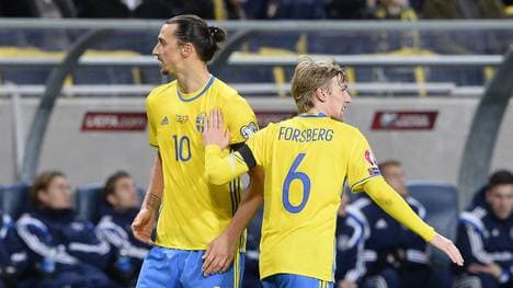 Wäre Emil Forsberg (r.) der würdigere Erbe von Zlatan Ibrahimovic gewesen?