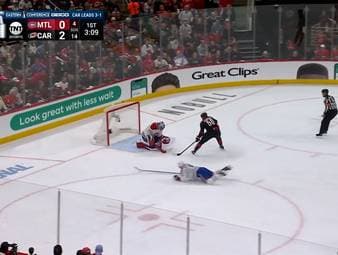 Die Montreal Canadiens sind im Playoff-Halbfinale der NHL chancenlos und scheitern an den Carolina Hurricanes. Seit 1993 warten die kanadischen Teams schon auf einen Stanley-Cup-Triumph.