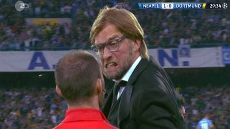 Jürgen Klopp Ausraster SSC Neapel