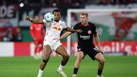 Leipzig und Frankfurt im Achtelfinal-Duell