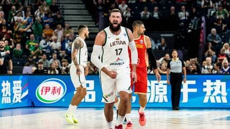 Jonas Valanciunas ist einer der Top-Stars der Litauer