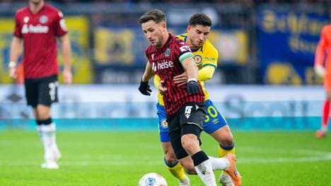 Das Hinspiel gewann Hannover mit 3:0