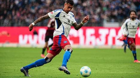 Davie Selke präsentiert sich beim Hamburger SV in starker Form