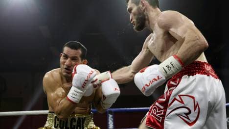 Jack Culcay (l.) ging in Runde elf K.o.