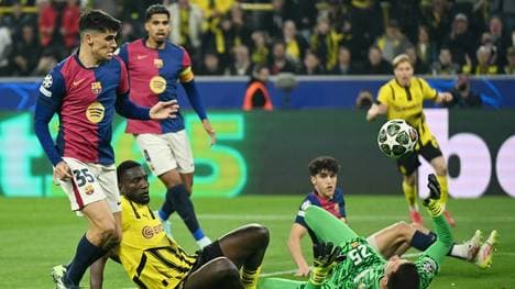 Am Boden: Serhou Guirassy