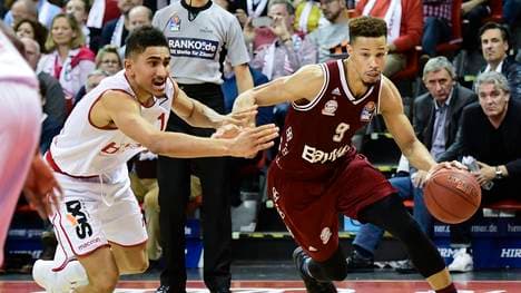 Maodo Lo (r.) war Bayerns bester Werfer gegen Mailand