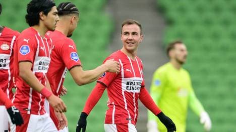 Mario Götze traf für die PSV Eindhoven