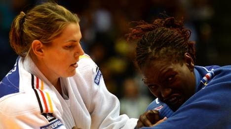 Franziska Konitz (l.) landete auf Platz drei