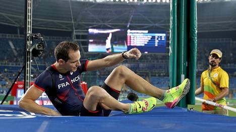 Renaud Lavillenie musste sich mit der Silbermedaille zufrieden geben