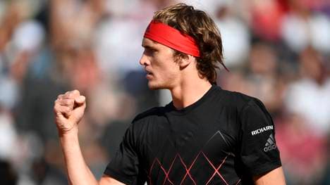 Alexander Zverev gewann sein elftes Spiel in Serie