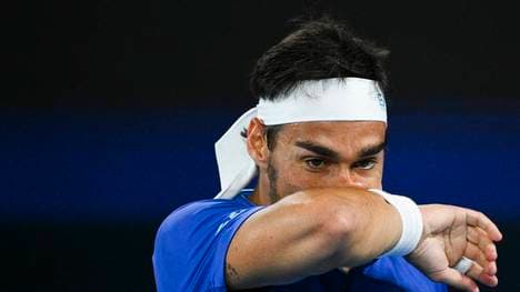 Fabio Fognini gab sich nach seinem Zoff mit Caruso kleinlaut
