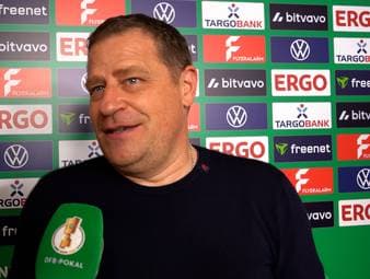 Fällt der DFB-Pokal im Vergleich zu den anderen Wettbewerben ab? Für Bayern-Sportvorstand Max Eberl hat der Wettbewerb eine große Bedeutung.