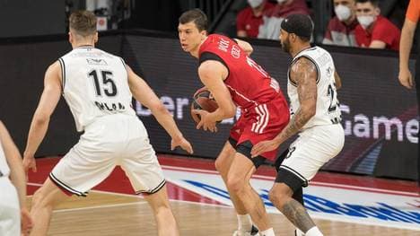 Die Bayern kämpften mit Vladimir Lucic um den Einzug ins Final Four