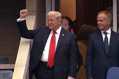 Dieser Trump-Auftritt sorgt für Wirbel