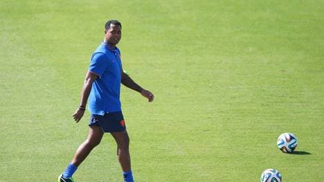Patrick Kluivert-Netherlands Training & Press Conference - 2014 FIFA World Cup Brazil