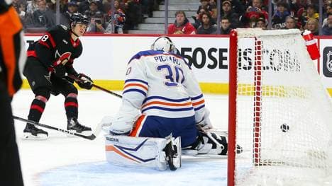 Saisontor Nummer 18: Tim Stützle trifft gegen Edmonton