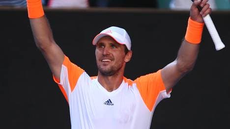Mischa Zverev besiegt im Achtelfinale der Australian Open den Weltranglistenersten Andy  Murray