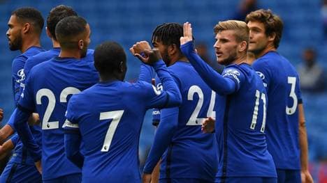 Timo Werner erzielte sein erstes Tor für Chelsea