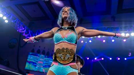 Mercedes Moné alias Sasha Banks hat ihren ersten Titel nach ihrem WWE-Abgang gewonnen