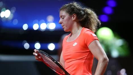 Anna-Lena Friedsam ist beim WTA-Turnier in Nürnberg im Viertelfinale ausgeschieden