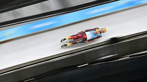 Kein Podest zum start: Tobias Arlt und Tobias Wendl