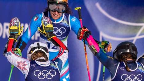 Federica Brignone hat bei Olympia im Riesenslalom ihre zweite Goldmedaille abgeräumt