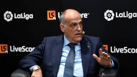 Will nach kuriosem Rücktritt zügig wieder ins Amt: Javier Tebas 
