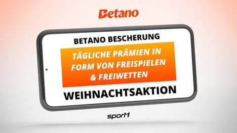 Betano Bescherung zu Weihnachten 