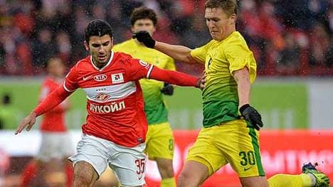 Serdar Tasci (l.) stand nicht im Kader von Spartak Moskau
