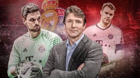 Bodo Illgner (M.) wurde 1990 mit Deutschland Weltmeister und gewann 1998 mit Real Madrid die Champions League