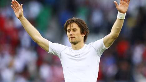Tomas Rosicky gewann mit Sparta Prag von 1999 bis 2001 dreimal in Folge die Meisterschaft