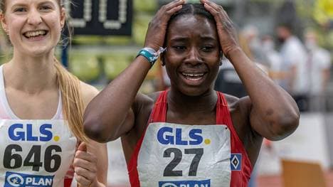Vanessa Balde gewann den Lauf, bei dem die zweite Hürde fehlte