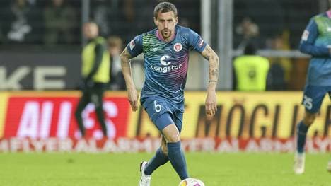 Zoller bei einem seiner wenigen Einsätze bei St. Pauli