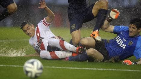 Boca Juniors-River Plate-Superclasico-Ramiro Funes Mori-Agustin Orion