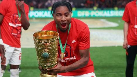 Nkunku beim Pokalsieg 2022