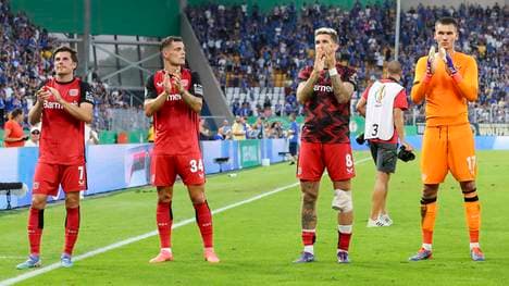 Leverkusen mühte sich in die nächste Pokalrunde