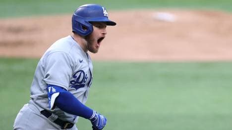 Max Muncy und sein Team die LA Dodgers überrollten die Atlanta Braves im ersten Inning