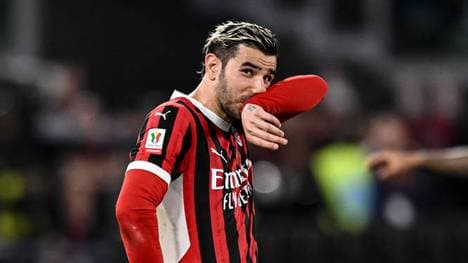 Für Theo Hernández läuft es nicht mehr nach Plan