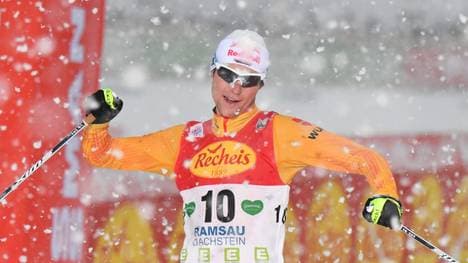 Vinzenz Geiger lief in Val di Fiemme zum Sieg