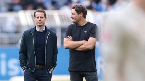 Nicht mehr Cheftrainer des BVB: Edin Terzic (r.)